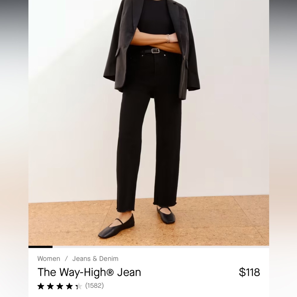 Women Everlane jeans